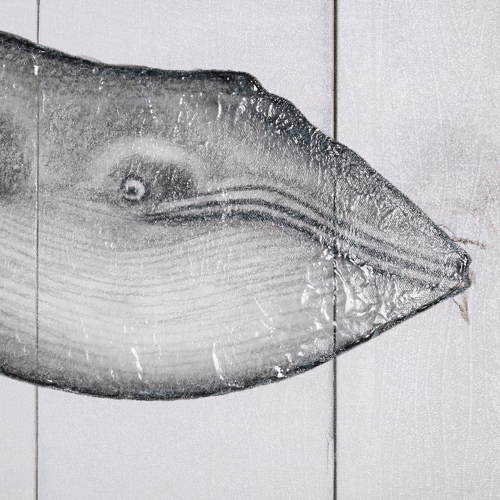Mercana - Blue Whale by Mercana Studio a Hand Embellished Textured Canvas - 101870-S view 4
