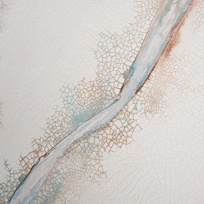 Mercana - Blue Willow I by Studio M a Framed handmade Original Artwork - 15053 view 6