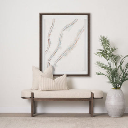 Mercana - Blue Willow I by Studio M a Framed handmade Original Artwork - 15053 view 8