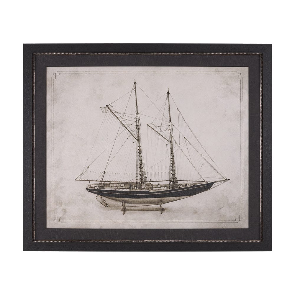Mercana - Bluenose II by Mercana Studio a Hand Embellished Framed Art Print - 15755 view 1