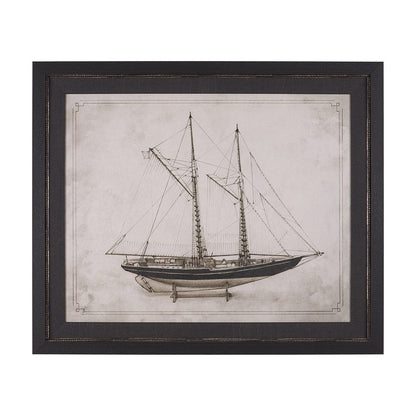 Mercana - Bluenose II by Mercana Studio a Hand Embellished Framed Art Print - 15755 view 1