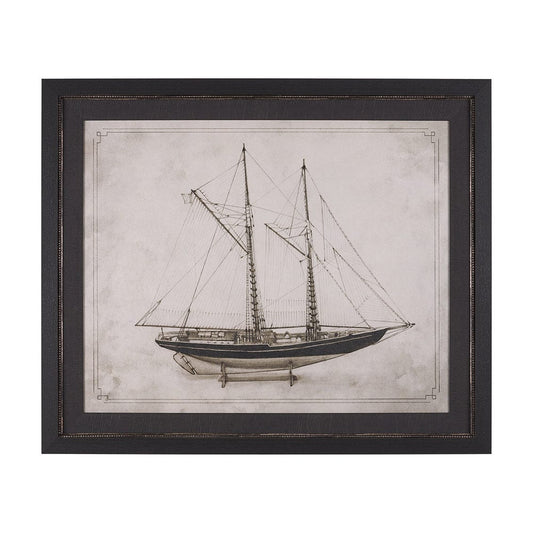 Mercana - Bluenose II by Mercana Studio a Hand Embellished Framed Art Print - 15755 view 1