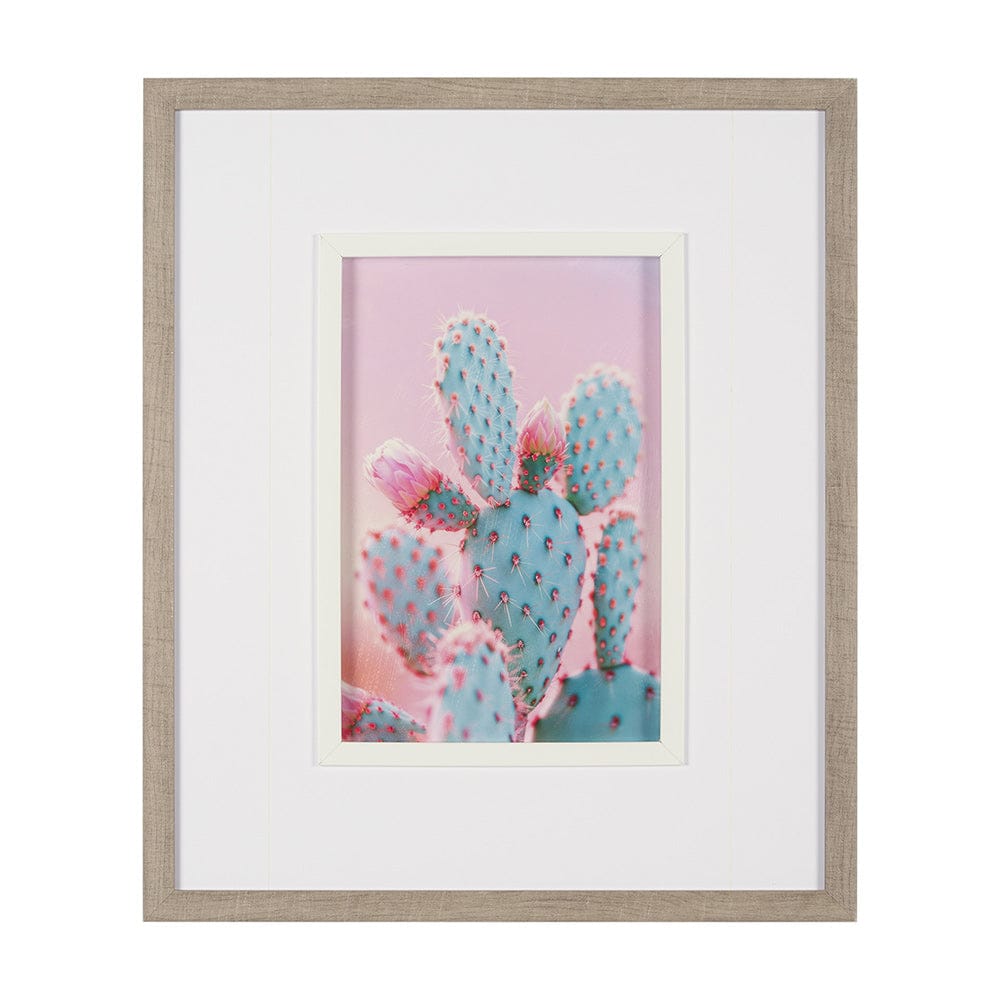 Mercana - Blush Botanicals - Prickles by Philippe Hugonnard a Hand Embellished Framed Art Print Matted under G - 15658 view 1