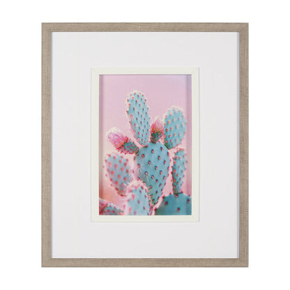 Mercana - Blush Botanicals - Prickles by Philippe Hugonnard a Hand Embellished Framed Art Print Matted under G - 15658 view 1