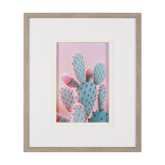 Mercana - Blush Botanicals - Prickles by Philippe Hugonnard a Hand Embellished Framed Art Print Matted under G - 15658 view 1