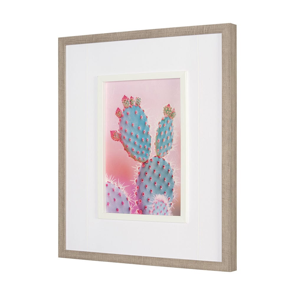 Mercana - Blush Botanicals - Spines by Philippe Hugonnard a Hand Embellished Framed Art Print Matted under Gla - 15659 view 2