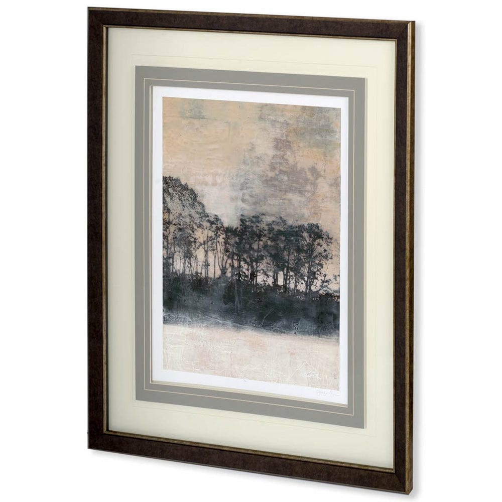 Mercana - Blush Treeline II by Jennifer Goldberger a Framed Art Print Matted under Glass - 10471 view 1