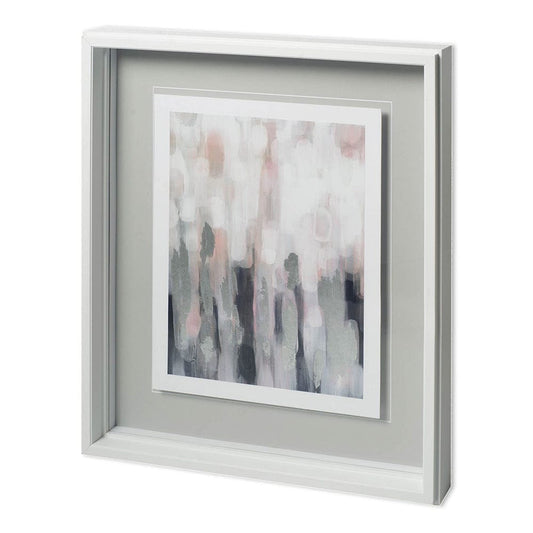 Mercana - Blushing I by Karen Lorena Parker a Hand Embellished Textured Framed Art Print Matted under Glass - 11665 view 1
