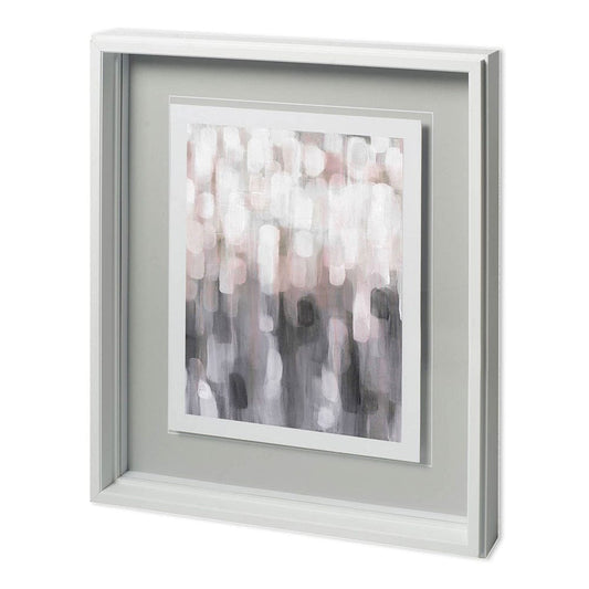 Mercana - Blushing II by Karen Lorena Parker a Hand Embellished Textured Framed Art Print Matted under Glass - 11666 view 1