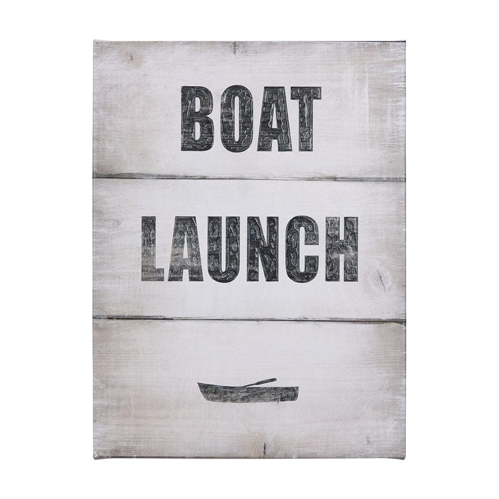 Mercana - Boat Launch by Mercana Studio a Hand Embellished Textured Canvas - 102181-L view 1