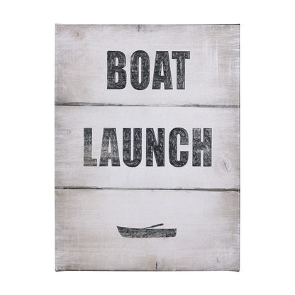 Mercana - Boat Launch by Mercana Studio a Hand Embellished Textured Canvas - 102181-L view 1