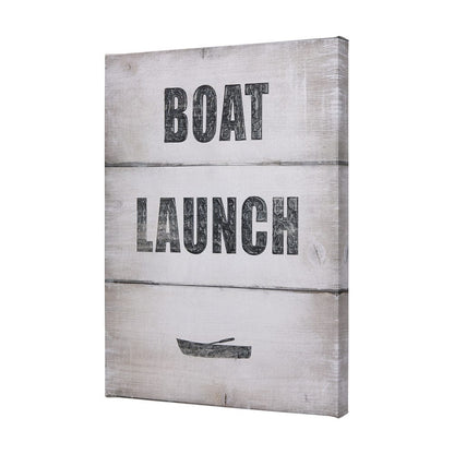 Mercana - Boat Launch by Mercana Studio a Hand Embellished Textured Canvas - 102181-L view 2