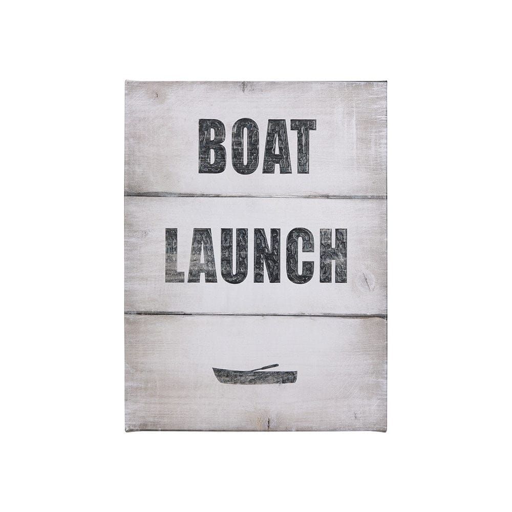 Mercana - Boat Launch by Mercana Studio a Hand Embellished Textured Canvas - 102181-S view 1