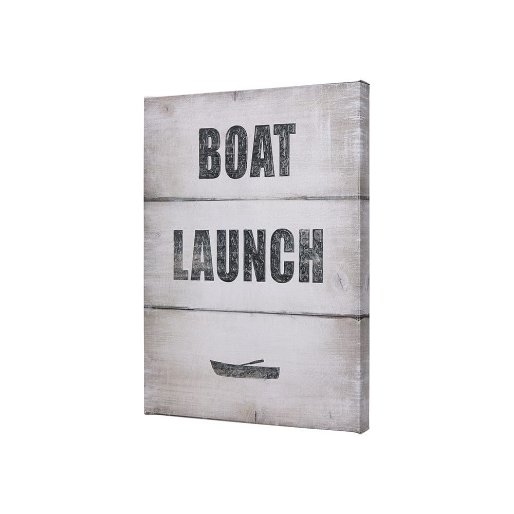 Mercana - Boat Launch by Mercana Studio a Hand Embellished Textured Canvas - 102181-S view 2