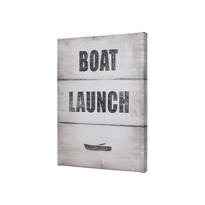 Mercana - Boat Launch by Mercana Studio a Hand Embellished Textured Canvas - 102181-S view 2