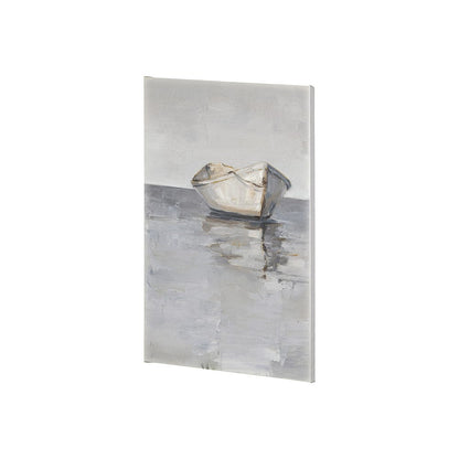 Mercana - Boat on the Horizon I by Ethan Harper a Hand Embellished Textured Canvas - 101845-S view 2