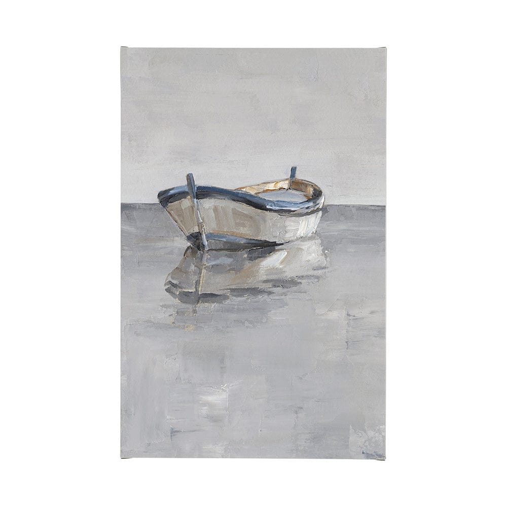 Mercana - Boat on the Horizon II by Ethan Harper a Hand Embellished Textured Canvas - 101846-L view 1