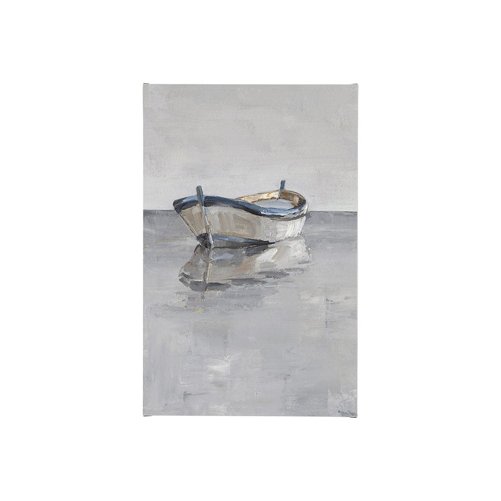 Mercana - Boat on the Horizon II by Ethan Harper a Hand Embellished Textured Canvas - 101846-S view 1
