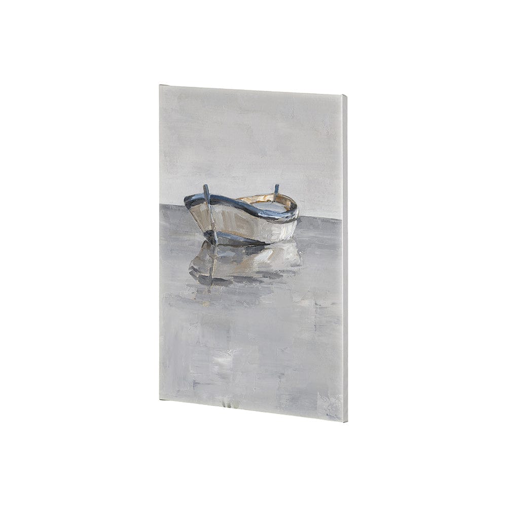 Mercana - Boat on the Horizon II by Ethan Harper a Hand Embellished Textured Canvas - 101846-S view 2
