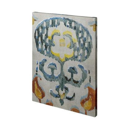 Mercana - Bohemian Ikat I by Chariklia Zarris a Hand Embellished Textured Canvas - 101433-L view 1