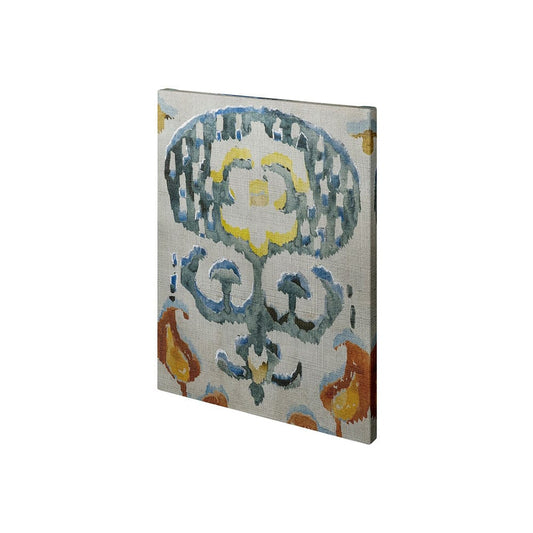 Mercana - Bohemian Ikat I by Chariklia Zarris a Hand Embellished Textured Canvas - 101433-S view 1