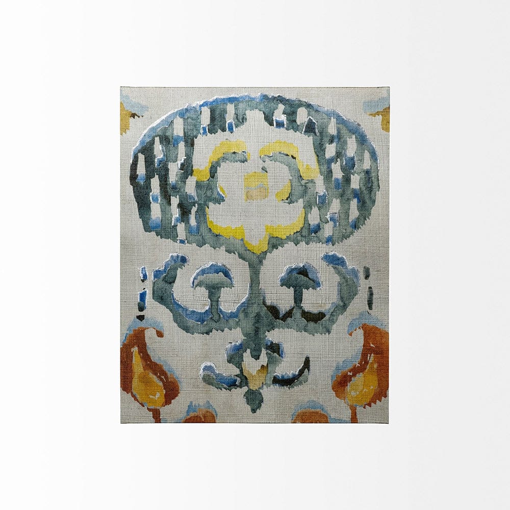 Mercana - Bohemian Ikat I by Chariklia Zarris a Hand Embellished Textured Canvas - 101433-S view 2