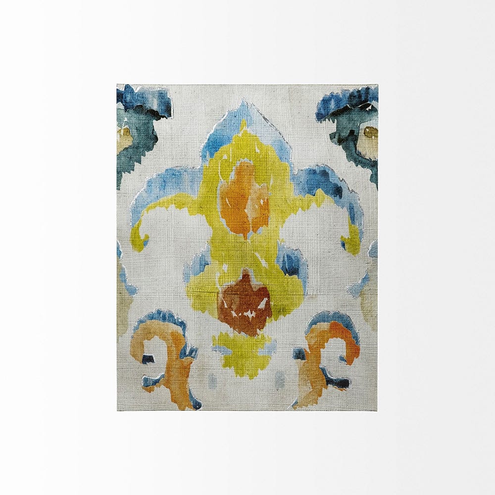 Mercana - Bohemian Ikat II by Chariklia Zarris a Hand Embellished Textured Canvas - 101434-S view 2
