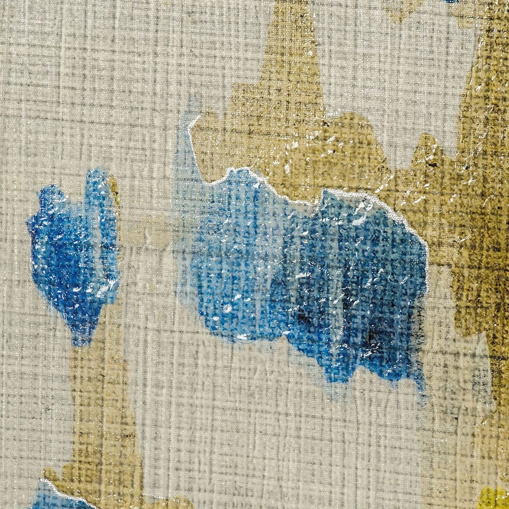 Mercana - Bohemian Ikat IV by Chariklia Zarris a Hand Embellished Textured Canvas - 101435-L view 2