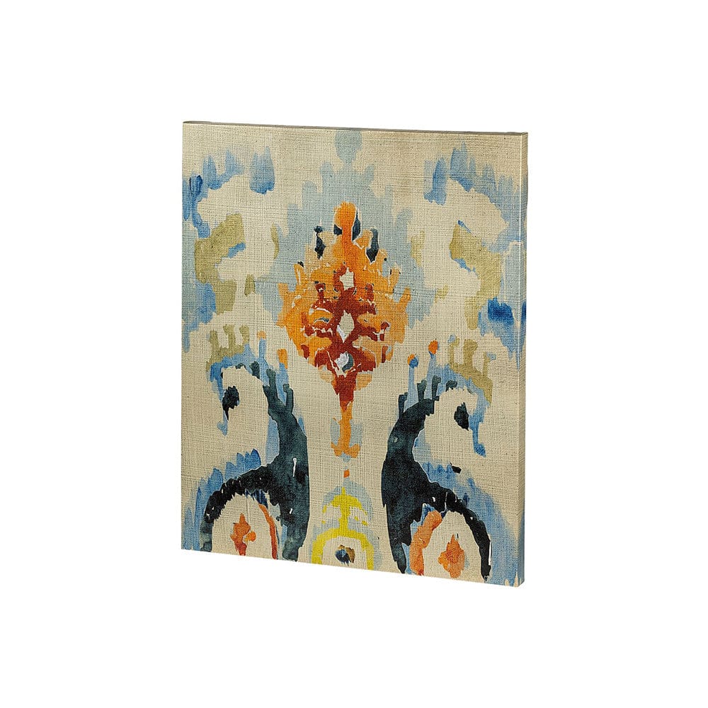 Mercana - Bohemian Ikat V by Chariklia Zarris a Hand Embellished Textured Canvas - 101436-S view 1