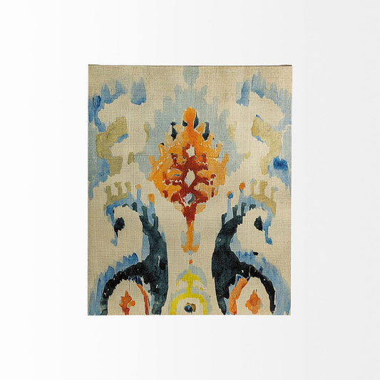 Mercana - Bohemian Ikat V by Chariklia Zarris a Hand Embellished Textured Canvas - 101436-S view 2