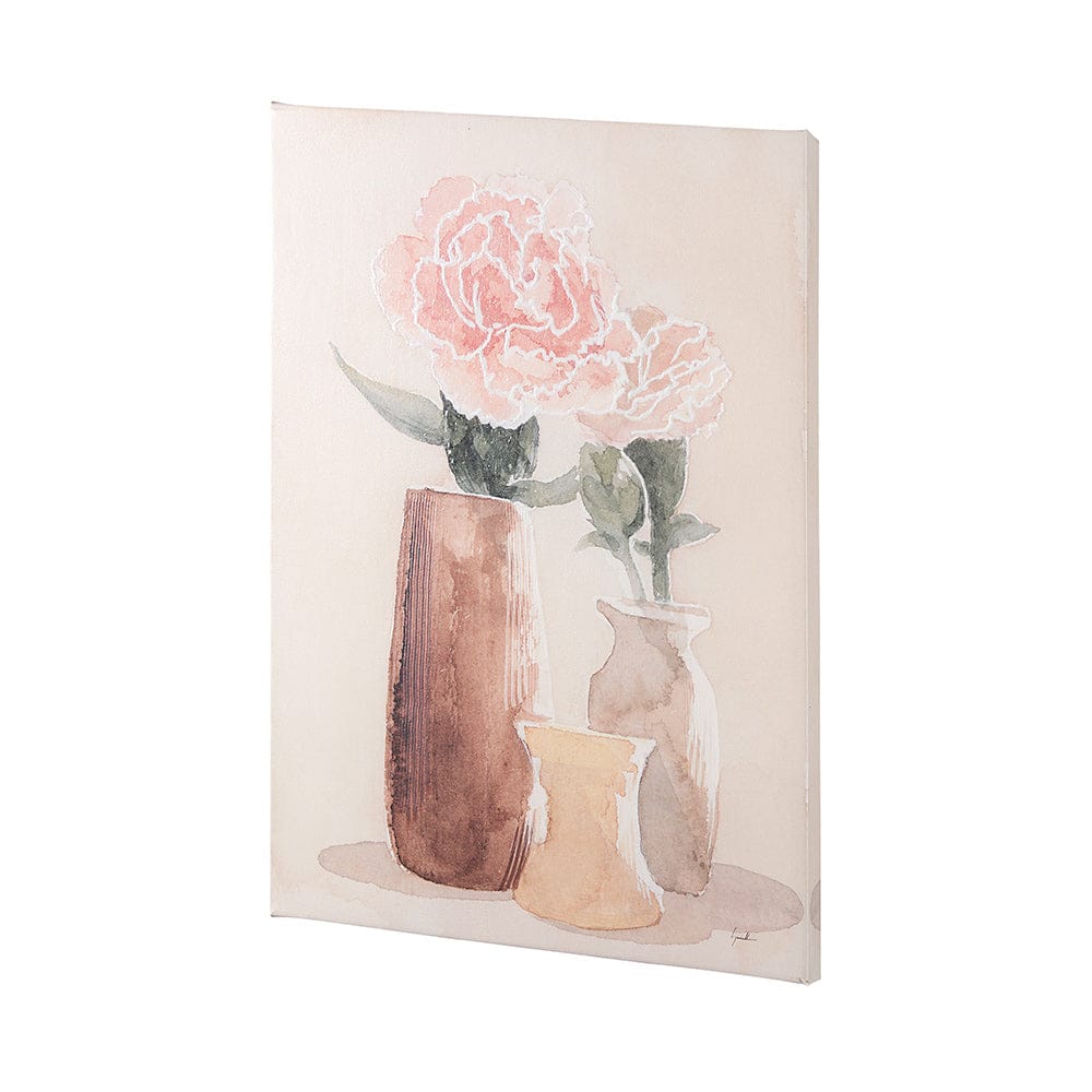 Mercana - Boho Flowers I by Gabrielle Crawford a Hand Embellished Textured Canvas - 102036-L view 2