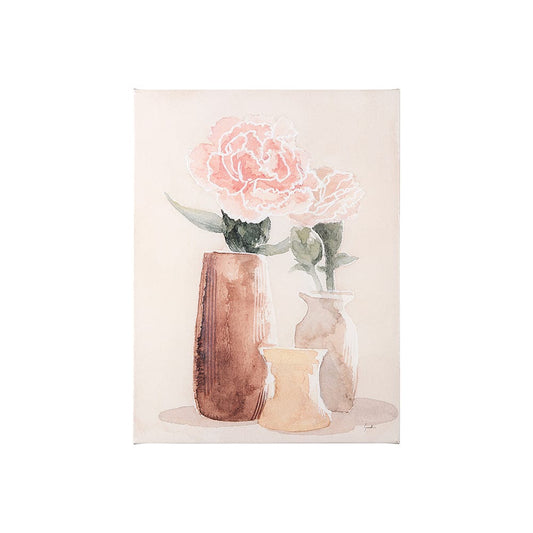 Mercana - Boho Flowers I by Gabrielle Crawford a Hand Embellished Textured Canvas - 102036-S view 1