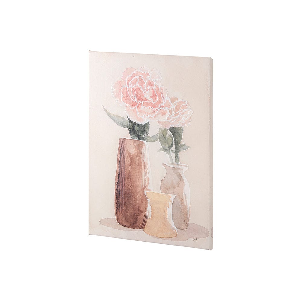 Mercana - Boho Flowers I by Gabrielle Crawford a Hand Embellished Textured Canvas - 102036-S view 2