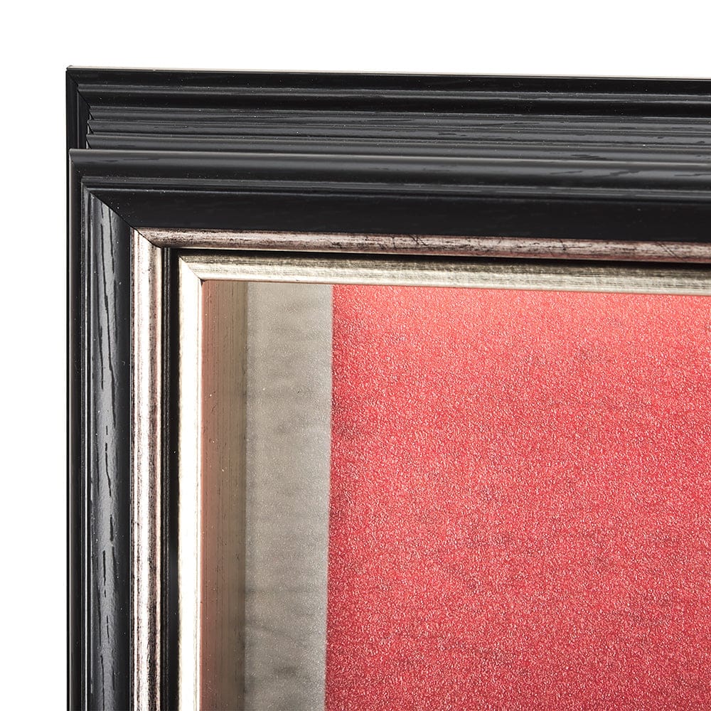 Mercana - Bold People - Ellis by Mercana Studio Hand Embellished Textured Framed Art Print Matted under Glass - 14780 view 4