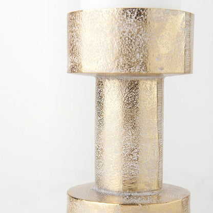Mercana - Bolton 3.9L x 3.9W x 10.6H Gold Metal Table Candle Holders - 69162 view 6
