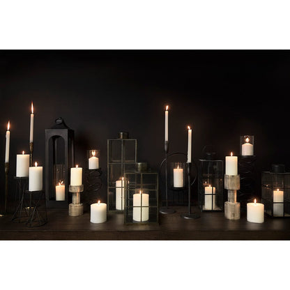 Mercana - Bolton 3.9L x 3.9W x 10.6H Gold Metal Table Candle Holders - 69162 view 8