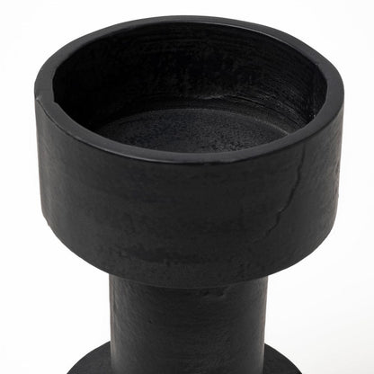 Mercana - Bolton I 3.9L x 3.9W x 10.6H Black Metal Table Candle Holders - 69161 view 6