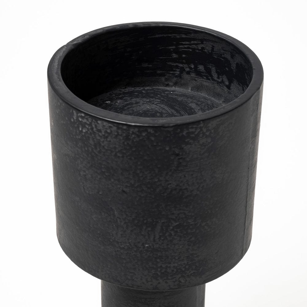 Mercana - Bolton I 3.9L x 3.9W x 10.6H Black Metal Table Candle Holders - 69161 view 7