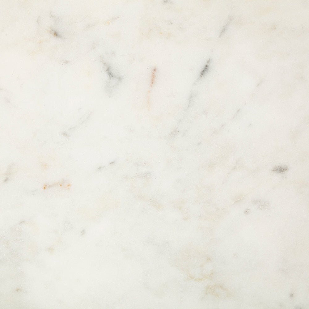 Mercana - Bombola I Small 15L x 15W White Round Marble Top W/Black Metal Frame Accent Table - 67038 view 12