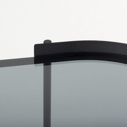 Mercana - Booker Black Metal W/Tinted Glass Top Accent Table - 70104 view 6