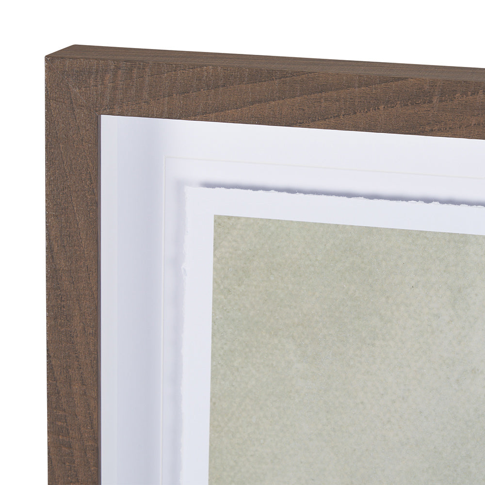 Mercana - Botanical Sketch I green by Mercana Studio Hand Embellished Framed Art Print Matted under Glass - 15352 view 4