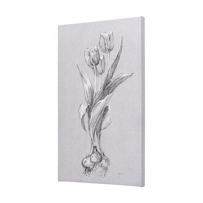 Mercana - Botanical sketches I Grey by Mercana Studio a Hand Embellished Textured Canvas - 102371-S view 2