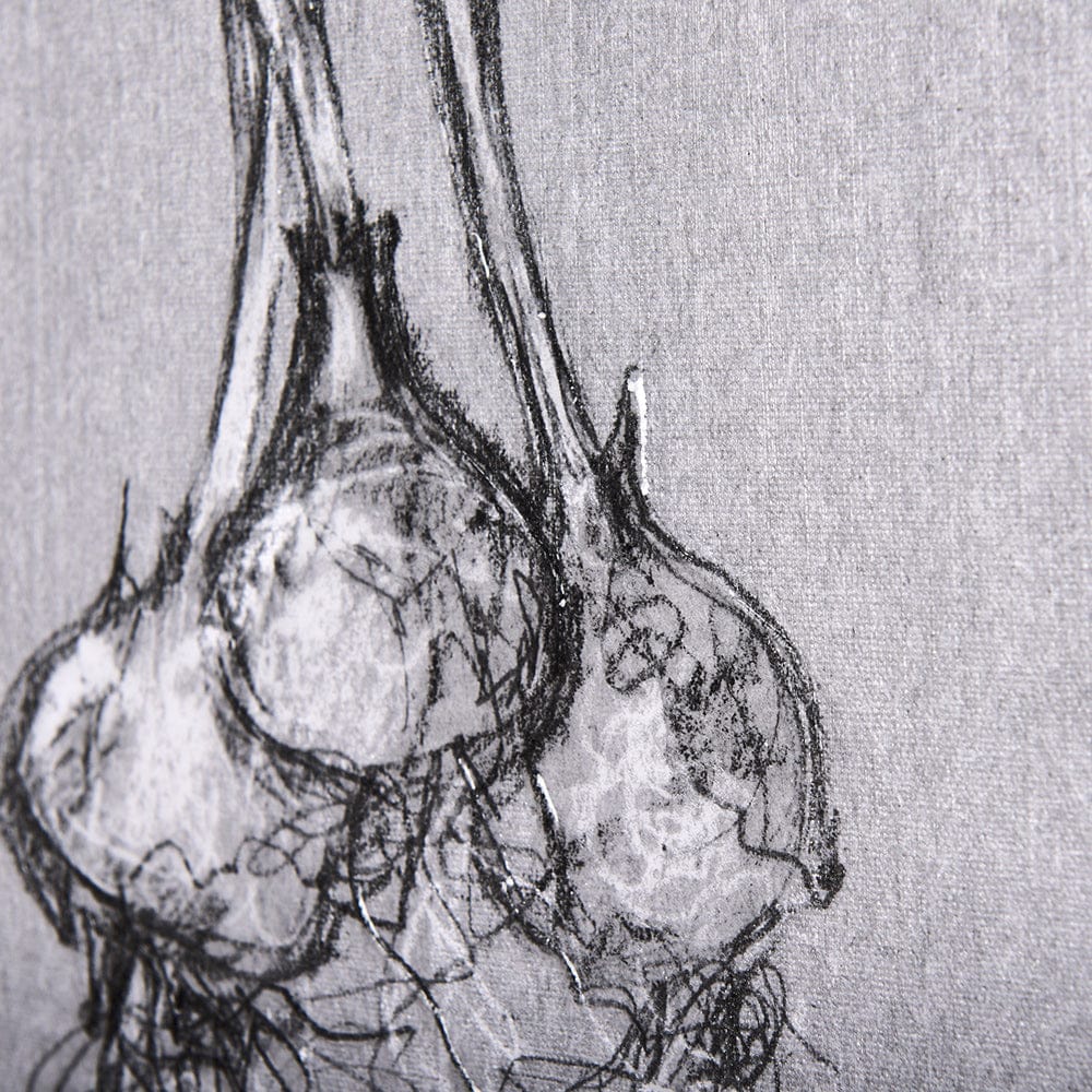 Mercana - Botanical sketches I Grey by Mercana Studio a Hand Embellished Textured Canvas - 102371-S view 6