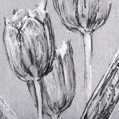 Mercana - Botanical sketches I Grey by Mercana Studio a Hand Embellished Textured Canvas - 102371-S view 7