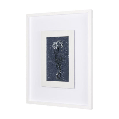 Mercana - Botanical sketches II Blue by Mercana Studio Hand Embellished Framed Art Print Matted under Glass - 14570 view 2