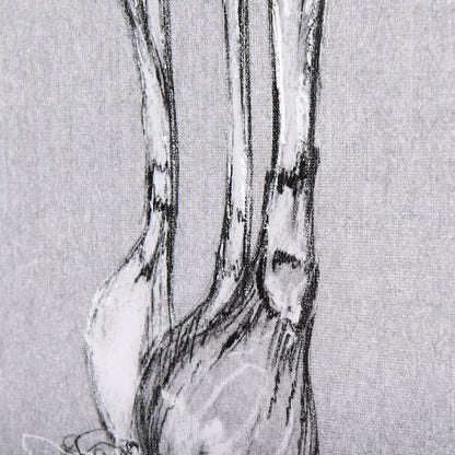 Mercana - Botanical sketches II Grey by Mercana Studio a Hand Embellished Textured Canvas - 102372-L view 6