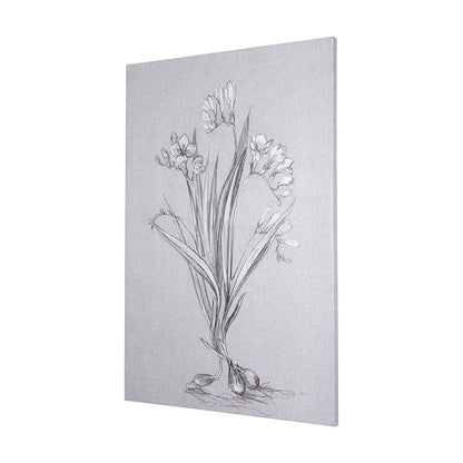Mercana - Botanical sketches III Grey by Mercana Studio a Hand Embellished Textured Canvas - 102373-S view 2
