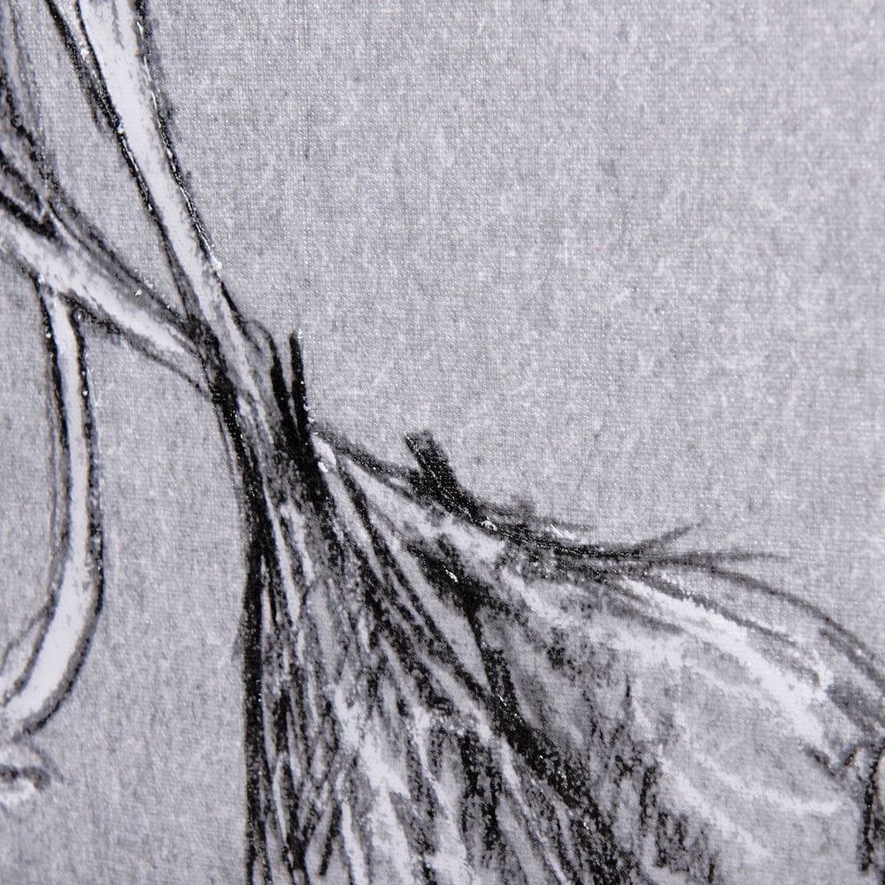 Mercana - Botanical sketches III Grey by Mercana Studio a Hand Embellished Textured Canvas - 102373-S view 6