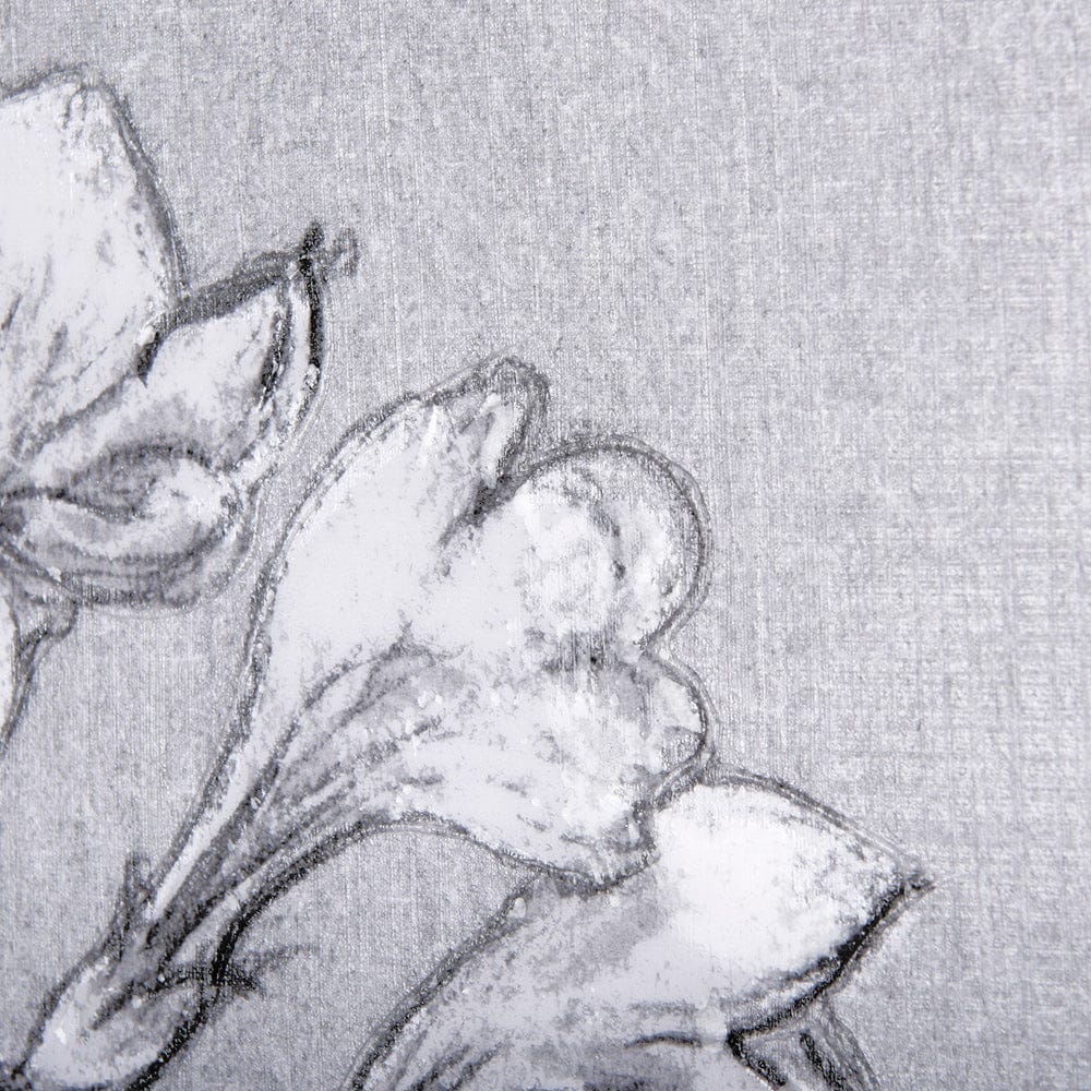 Mercana - Botanical sketches III Grey by Mercana Studio a Hand Embellished Textured Canvas - 102373-S view 7