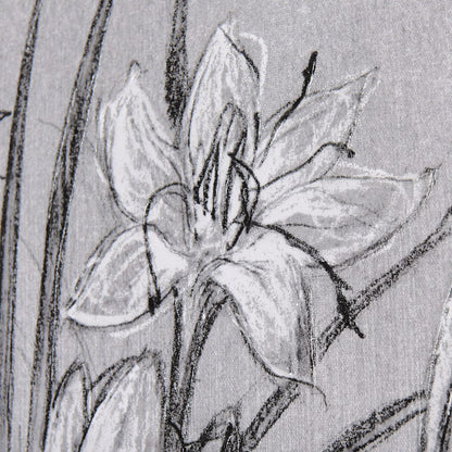 Mercana - Botanical sketches V Grey by Mercana Studio a Hand Embellished Textured Canvas - 102375-L view 7